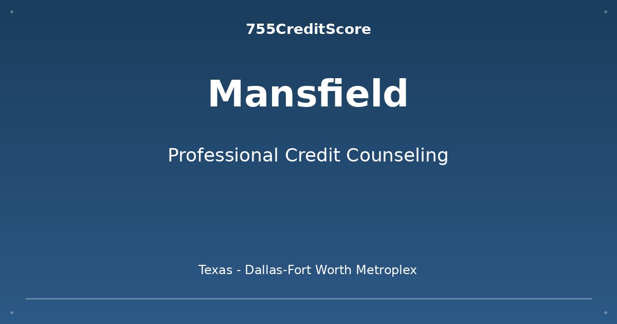 Credit Counseling in Katy Texas - 755CreditScore Professional Services