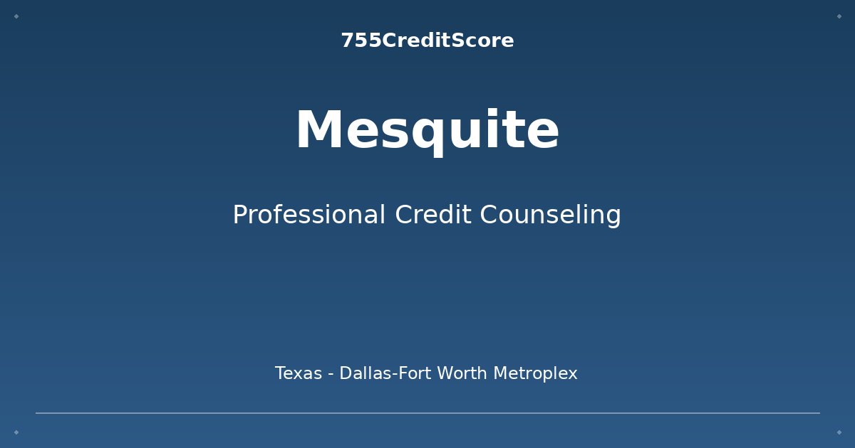 Credit Counseling in Katy Texas - 755CreditScore Professional Services