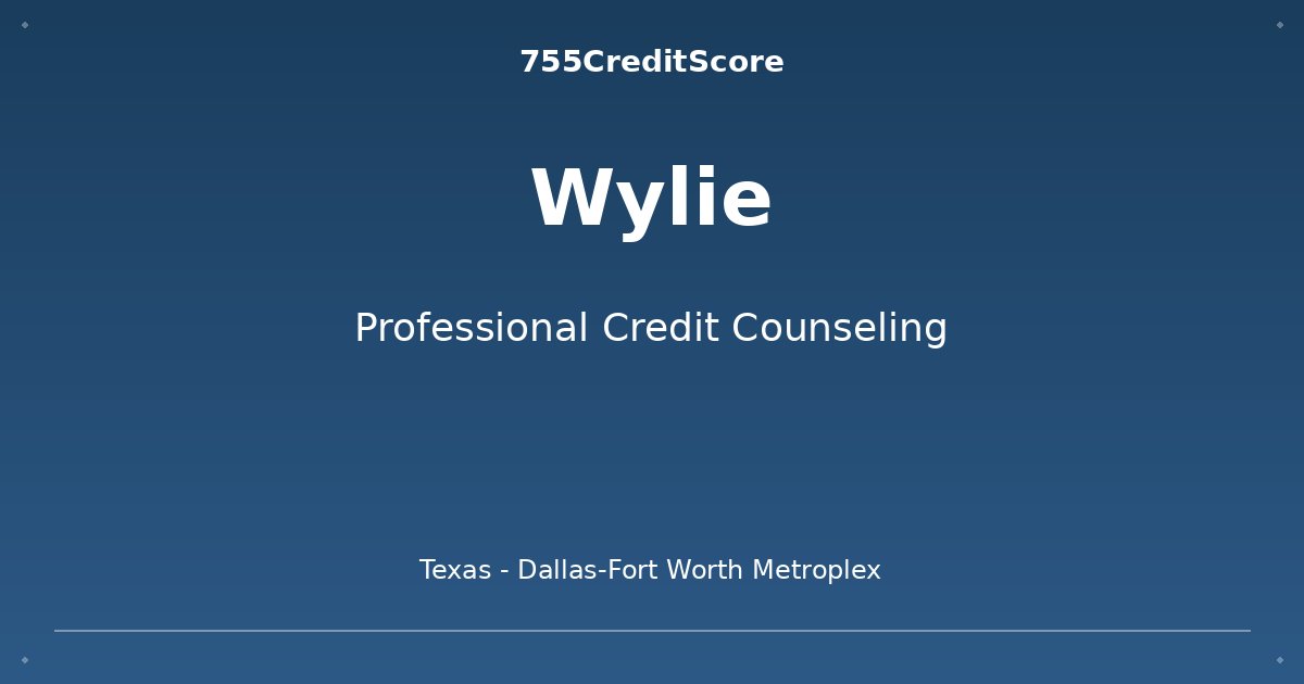 Credit Counseling in Katy Texas - 755CreditScore Professional Services
