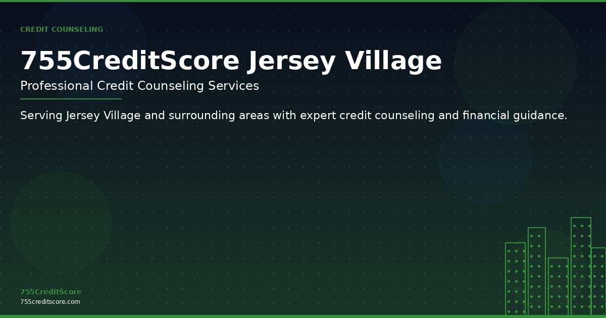 Credit Counseling in Jersey Village Texas - 755CreditScore Professional Services