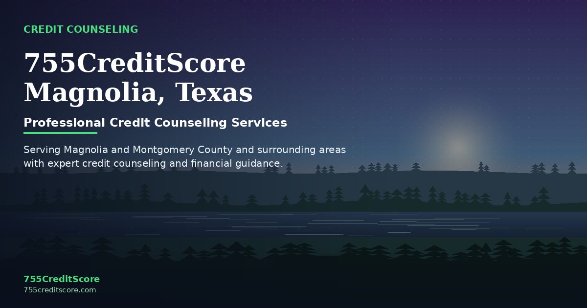 Credit Counseling in Magnolia Texas - 755CreditScore Professional Services