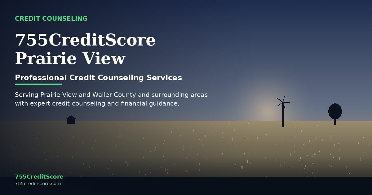 Credit Counseling in Prairie View Texas - 755CreditScore Professional Services