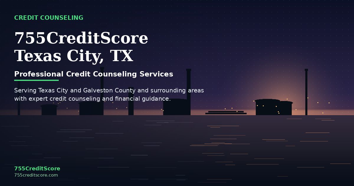 Credit Counseling in Texas City Texas - 755CreditScore Professional Services